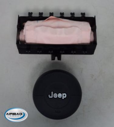 2007 Jeep Wrangler 137870 Airbag Steering & Dash