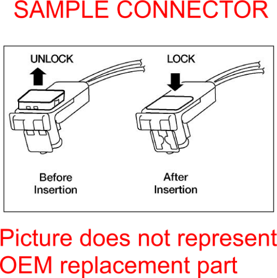 Toyota Tacoma 2016-2019 Driver Airbag Clock Spring Plug Connector – OEM Style